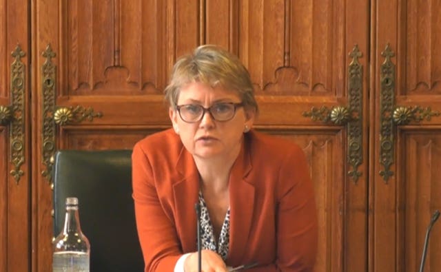 Yvette Cooper confronted social media over racist abuse which had remained online for weeks 