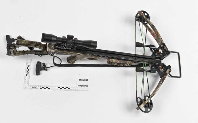 One of the crossbows owned by Ramanodge Unmathallegadoo