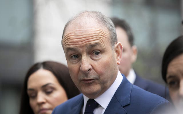 Fianna Fail leader Micheal Martin