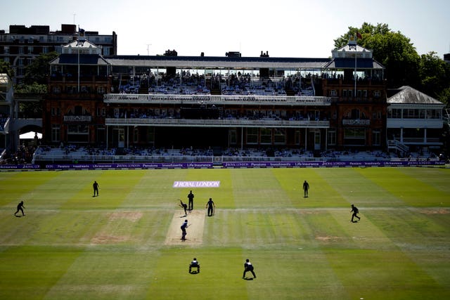 Lord's is due to host the final of the World Test Championship in June 2021 (Steven Paston/PA)