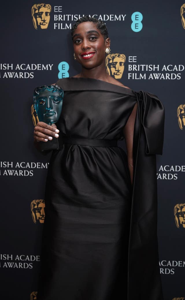 Bafta award winners show off their prizes and outfits at afterparty