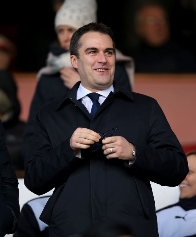 Watford chief executive Scott Duxbury is among those against the idea of using neutral venues
