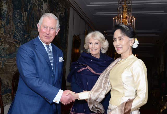 Aung San Suu Kyi UK visit