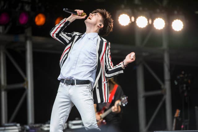 Declan McKenna performs on stage during the Labour Live event