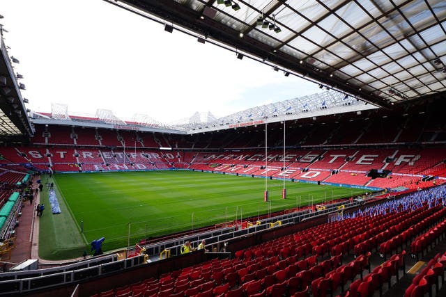 A general view of Old Trafford ahead of the Super League Grand Final