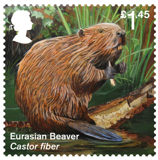 Extinct or endangered species stamps