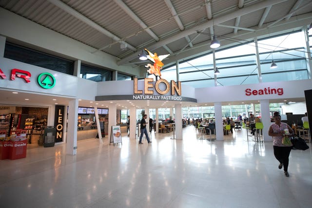 Favourite motorway services area