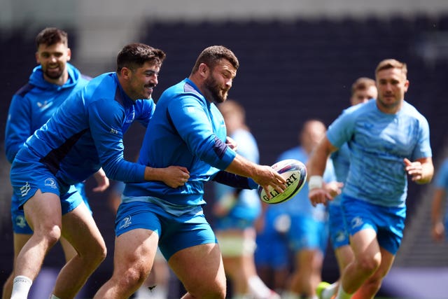 Leinster Rugby Captain’s Run and Press Conference – Tottenham Hotspur Stadium