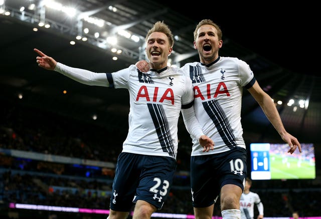  Christian Eriksen and Harry Kane