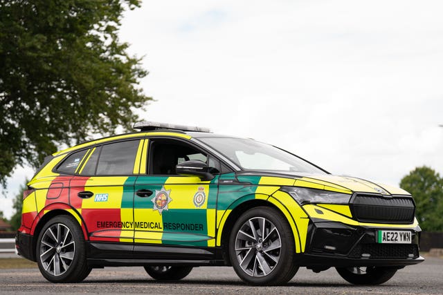 New electric ambulance service rapid response car