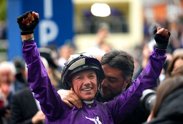 Frankie Dettori finished his British career on a high with a Champion Stakes win