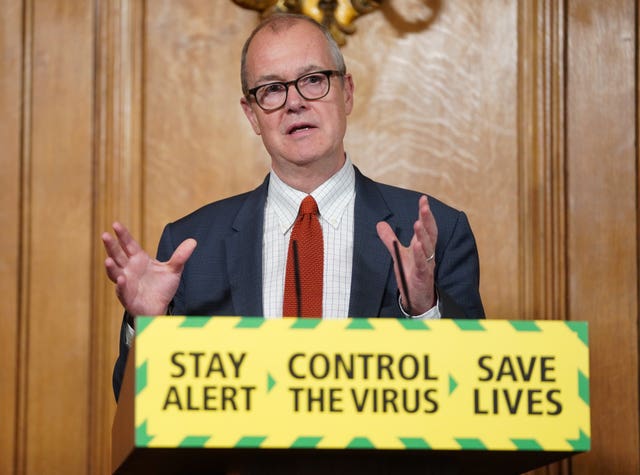 Chief scientific adviser Sir Patrick Vallance