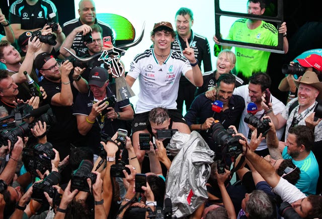 Antonelli celebrates