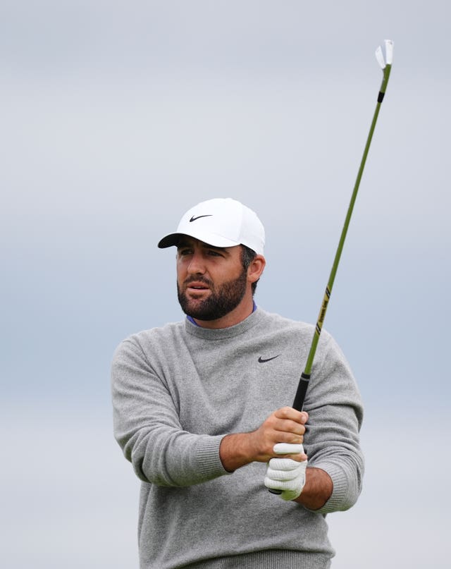 Scottie Scheffler at The Open