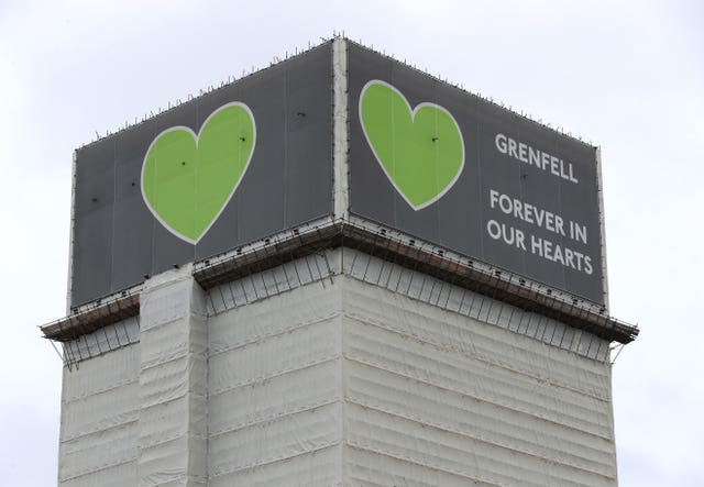 Bereaved families and survivors of the Grenfell fire said their thoughts and prayers are with those affected by the New York blaze (Jonathan Brady/PA)