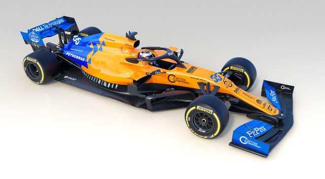 The McLaren MCL34 will be driven by Lando Norris and Carlos Sainz this season 