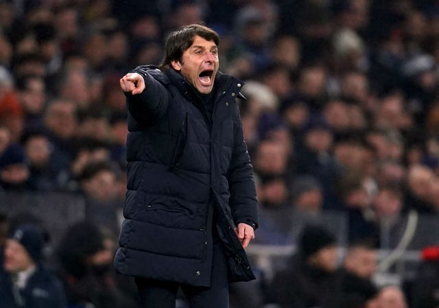 Tottenham manager Antonio Conte 