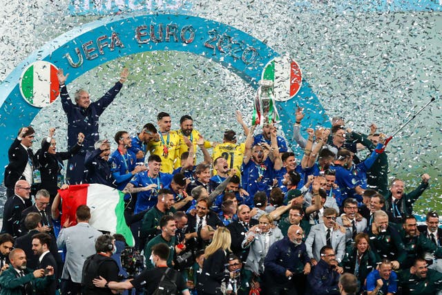 Italy beat England on penalties to win the Euro 2020 final at Wembley