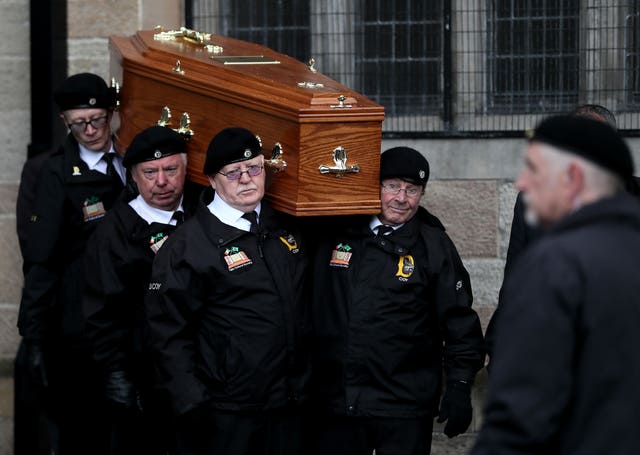Billy McKee funeral