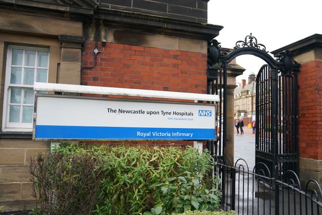 The Royal Victoria Infirmary in Newcastle upon Tyne