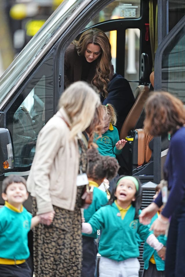 Princess of Wales visit to National Portrait Gallery