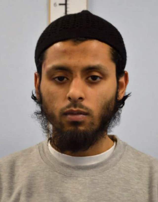 Umar Haque is facing jail for training an ‘army of children’ for terrorist attacks on 30 targets across London (Metropolitan Police/PA)