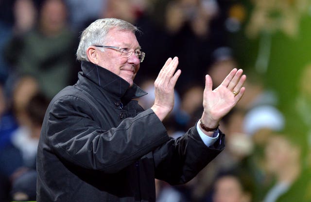 Sir Alex Ferguson, pictured, was among the people wishing Scott Parker well at Fulham