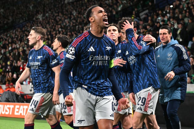 Arsenal defender Gabriel 