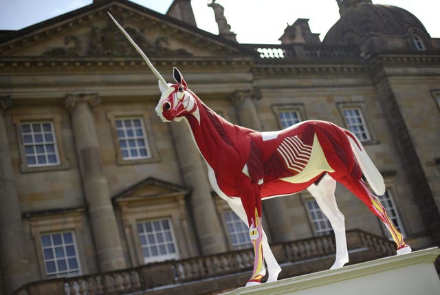 Damien Hirst exhibition at Houghton Hall