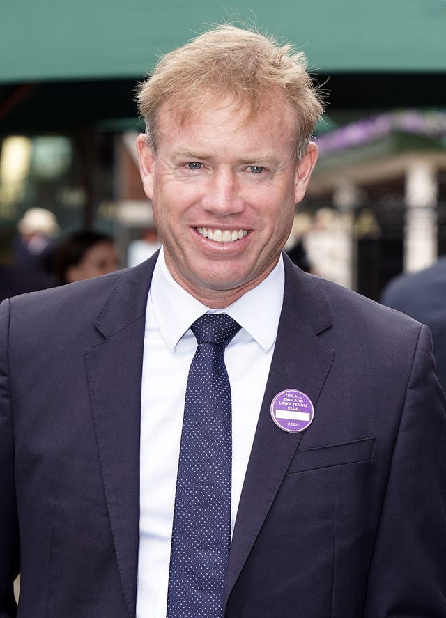 Mark Petchey at Wimbledon