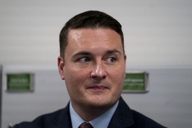 Health Secretary Wes Streeting 