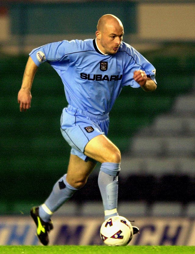 Lee Carsley playing for Coventry