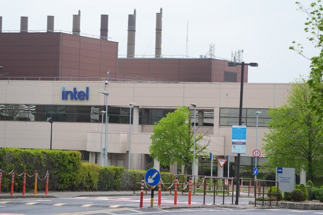 Intel’s manufacturing facility in Leixlip, Co Kildare