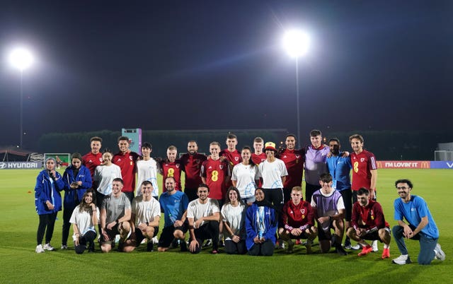 Wales Community Engagement – Al Sadd Sports Club