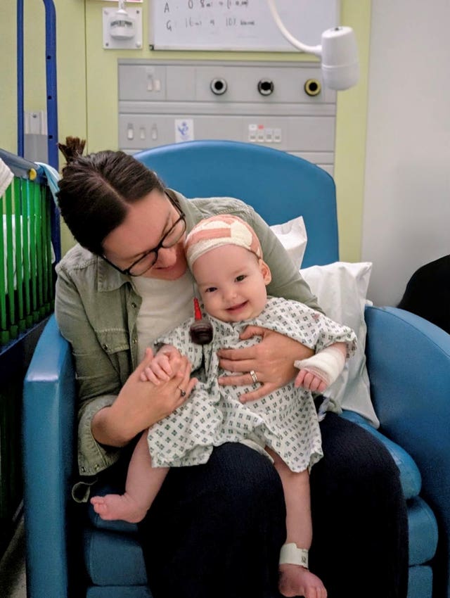 Rory with his mother, Jo