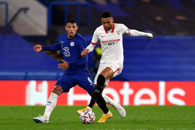 Chelsea and Sevilla in Champions League action on Tuesday night