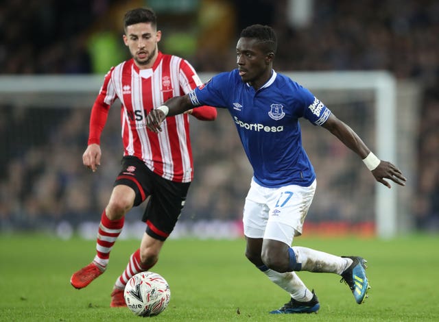 Idrissa Gueye is back at Everton
