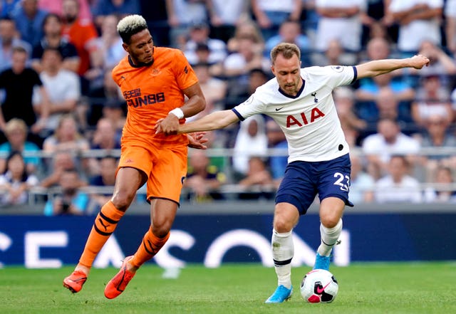 Christian Eriksen failed to make an impact as a substitute 