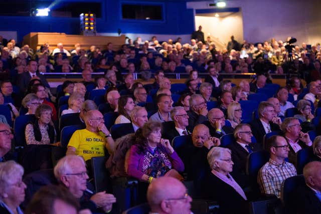 Ukip conference delegates