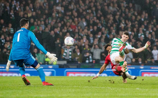 Ryan Christie struck against Aberdeen