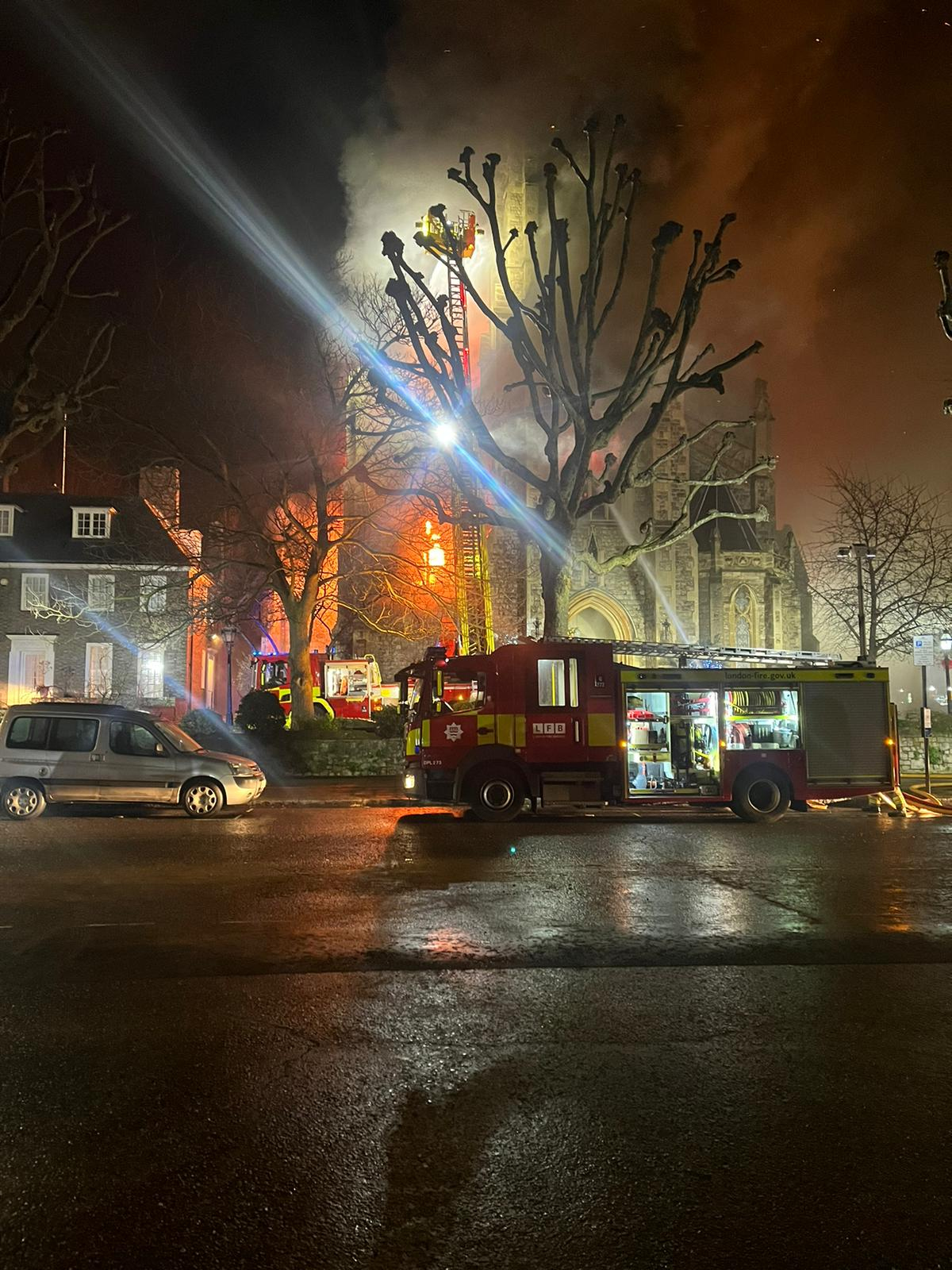 London Church Described As ‘historical Treasure’ Destroyed By Fire ...