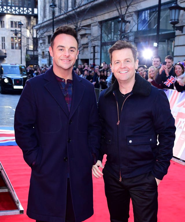 Anthony McPartlin (left) and Declan Donnelly