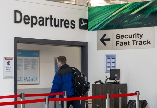 Richard Holden visit to Derry Airport