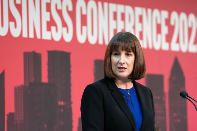 Shadow chancellor Rachel Reeves