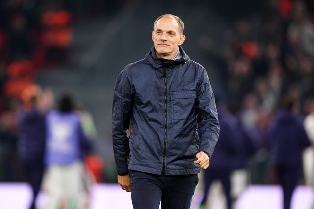 Thomas Tuchel at the Albania v England World Cup qualifier