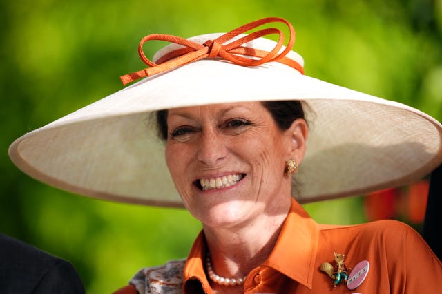 Princess Zahra Aga Khan was at Ascot