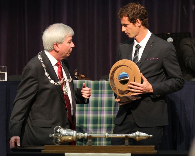 Andy Murray honoured