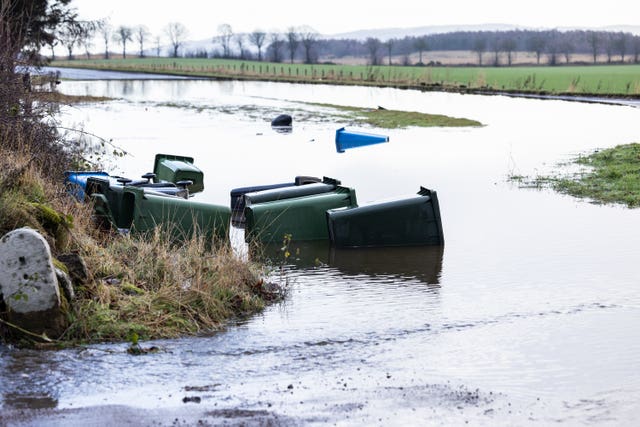 Flood on the A9