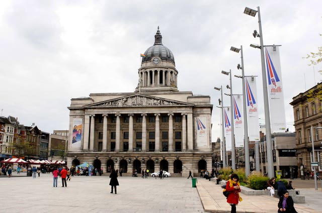 The Nottingham Council House (Adam Peck/PA)