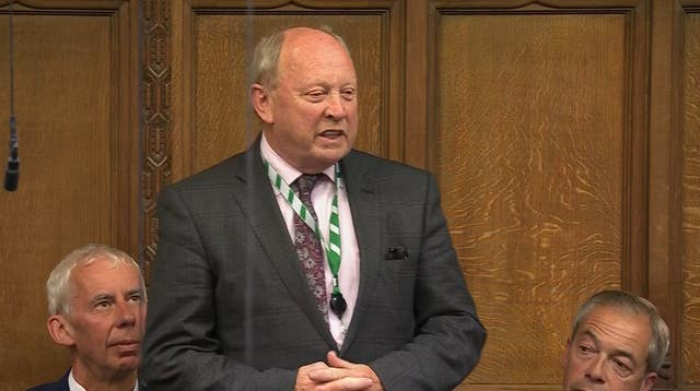 Jim Allister in the Commons